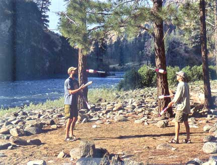 The juggling brothers added daily entertainment at camp.