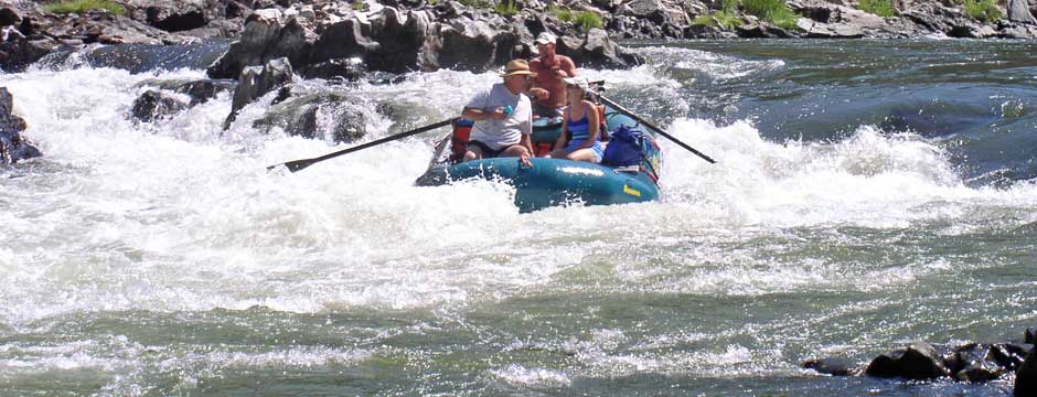 Jeff Helfrich Whitewater Rafting Vacation Specials Oregon Idaho
