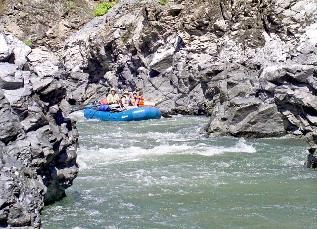 Whitewater Rafting Mule Creek Canyon Rogue River Oregon